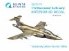 Quinta Studio QD72172 Blackburn Buccanneer S.2B Early 3D-Printed & coloured Interior on decal paper (Airfix) 1/72